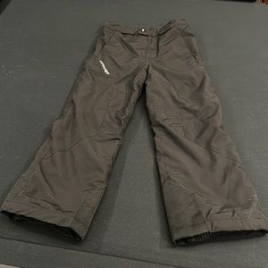 Boys Spyder size 10 black ski pants
